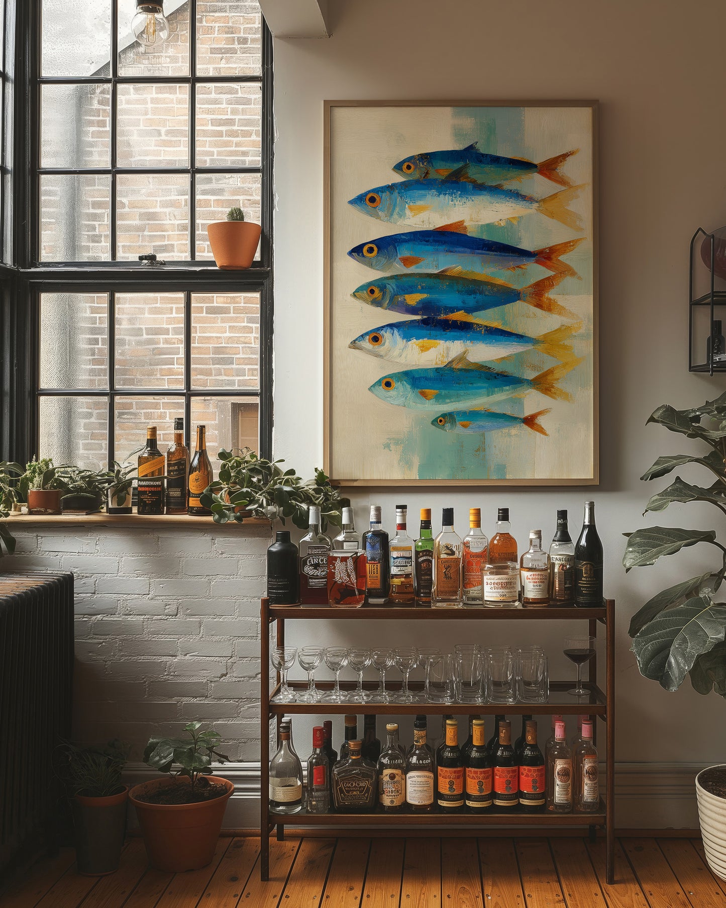 Azure Catch In Morning Light