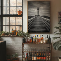 Boardwalk Journey To Coastal Tower