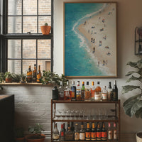 Tiny Figures Dance With Tides