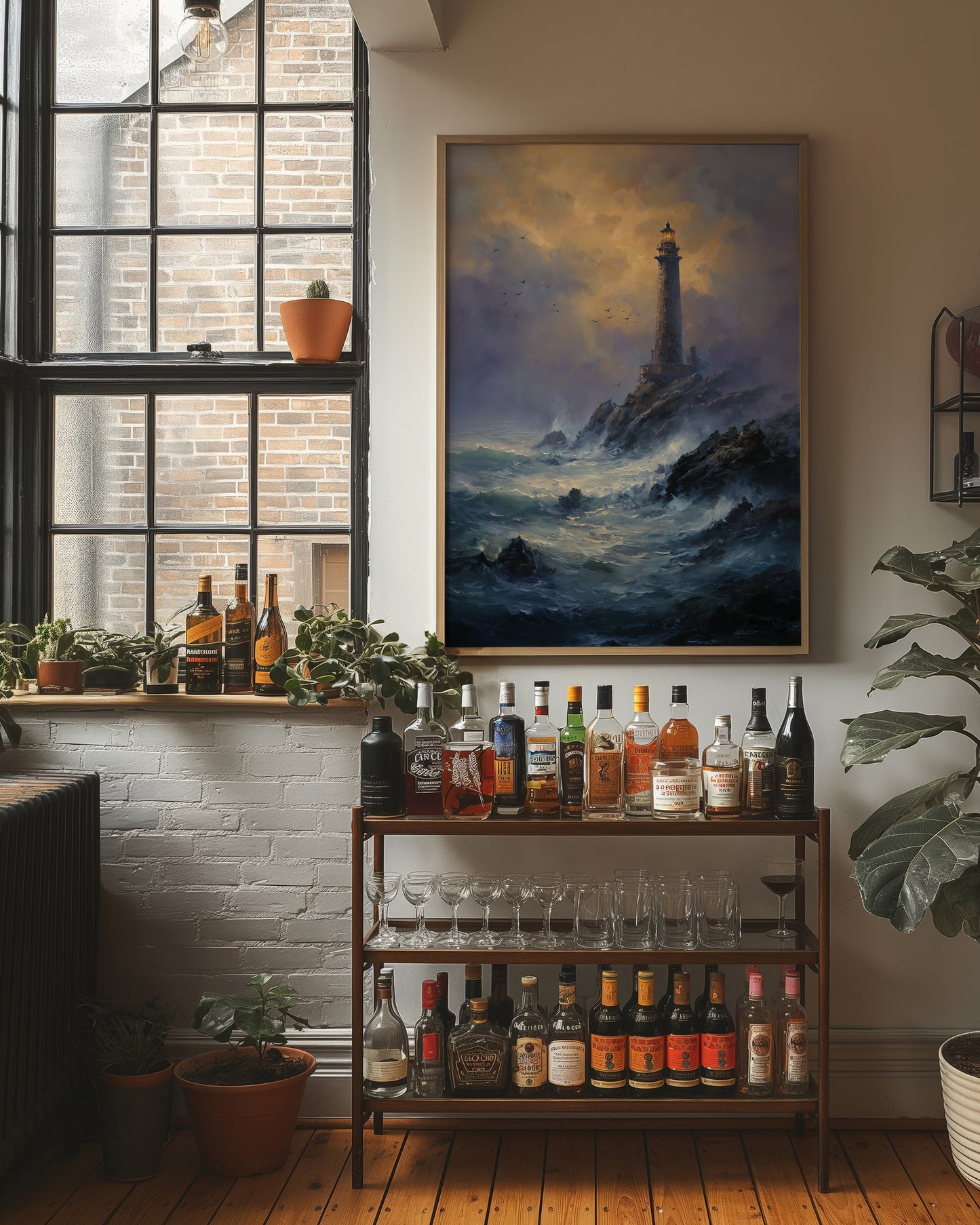 Beacon Stands Amid Raging Tides