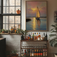 Sails Catch The Golden Hour