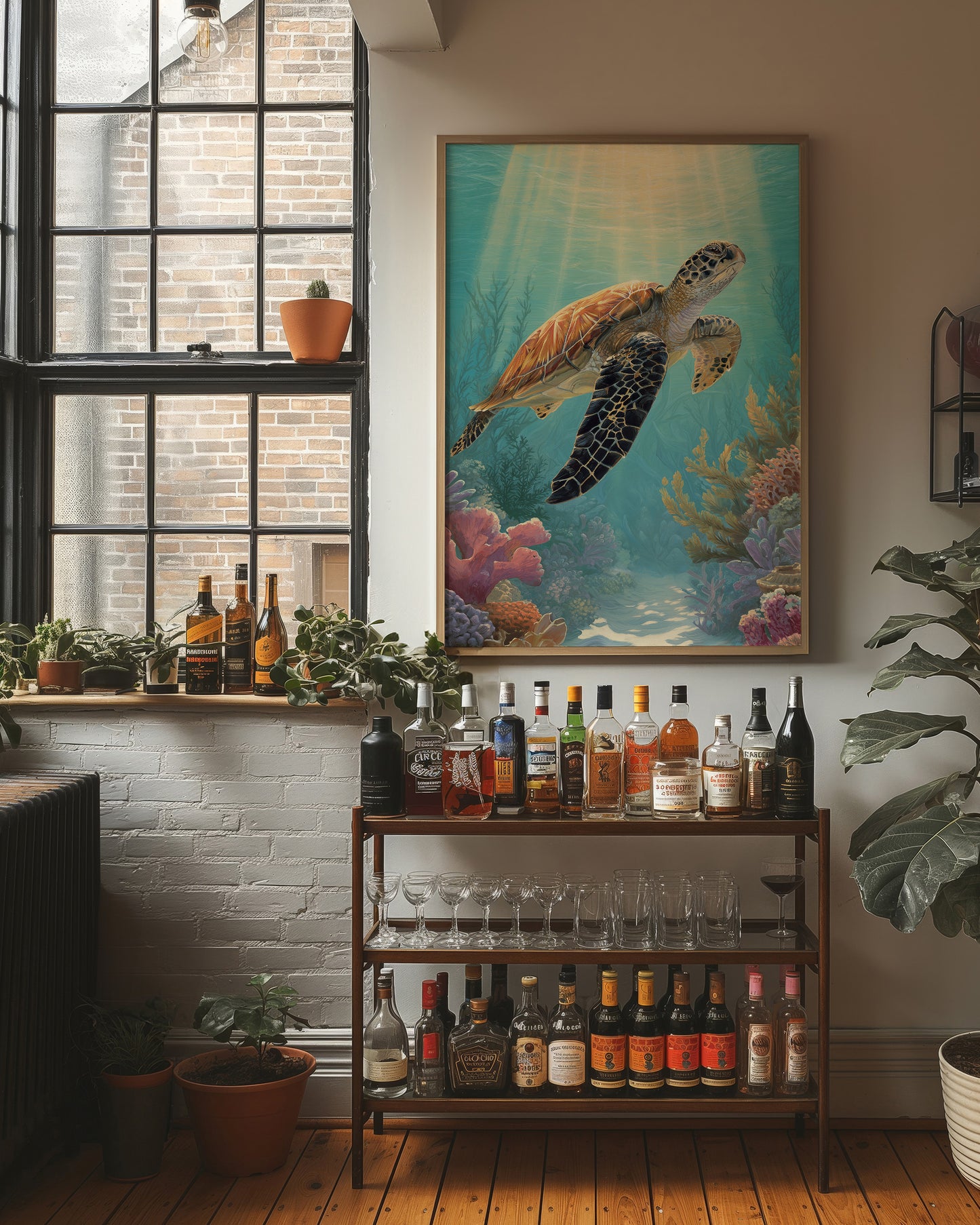 Sea Nomad Through Coral Gardens