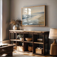 Dawn Breaks Along Silent Shores