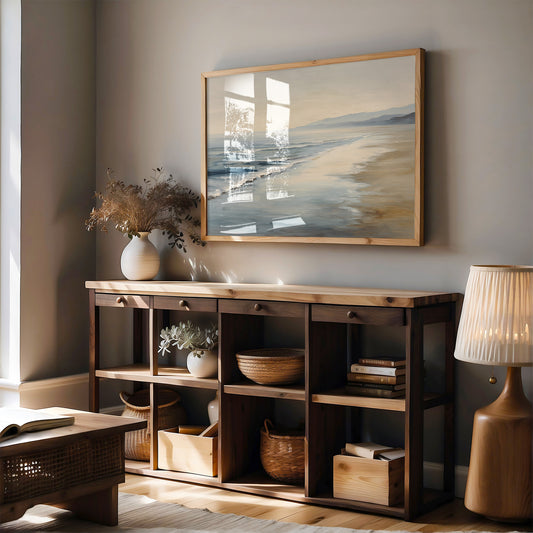 Dawn Breaks Along Silent Shores