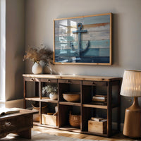 Weathered Anchor Finds Harbor Home