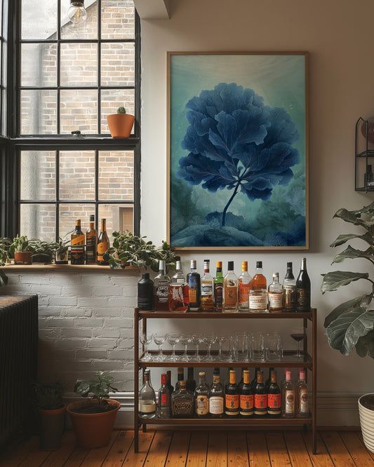 Indigo Flora In Morning Light