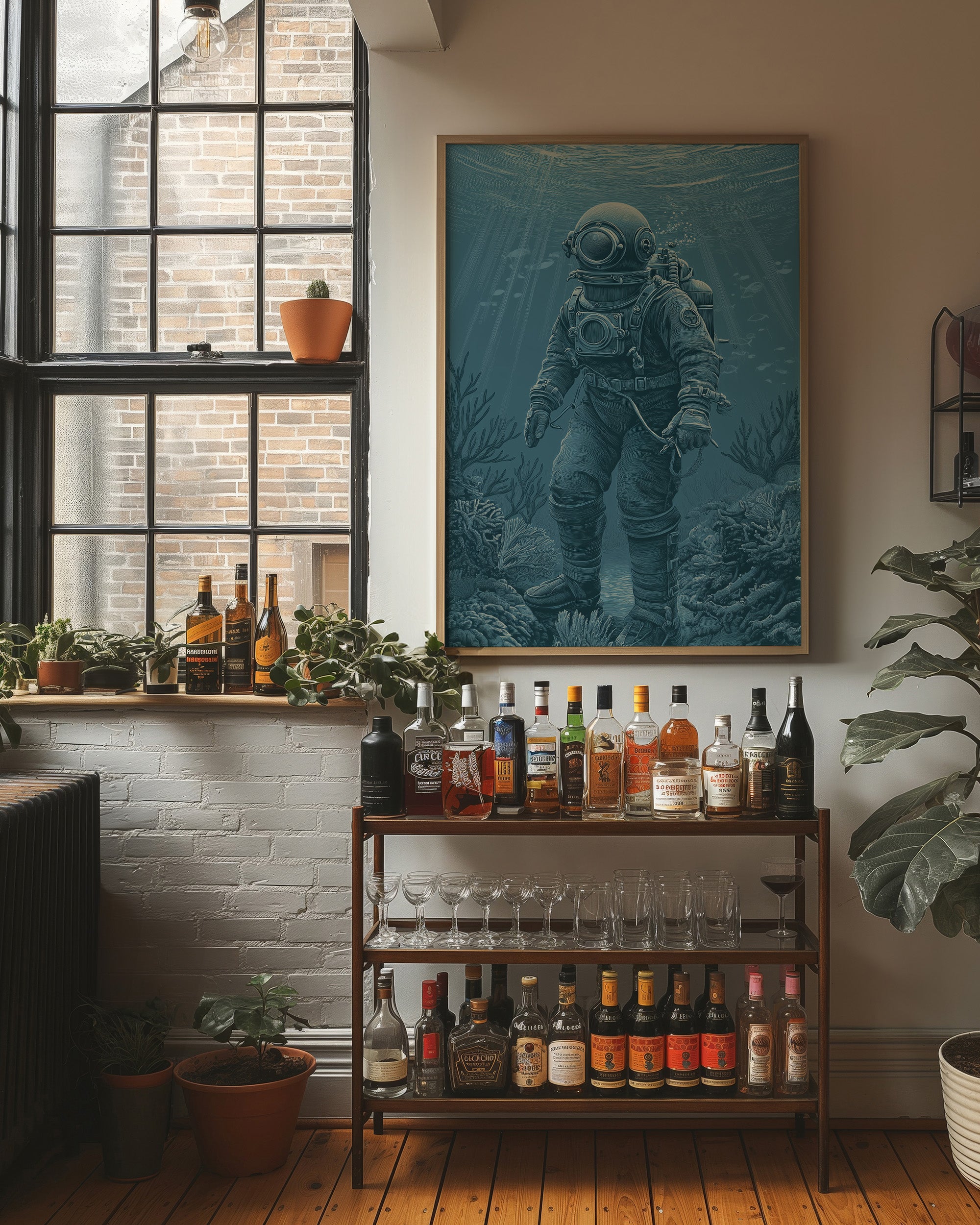 Deep Explorer Among Coral Seas