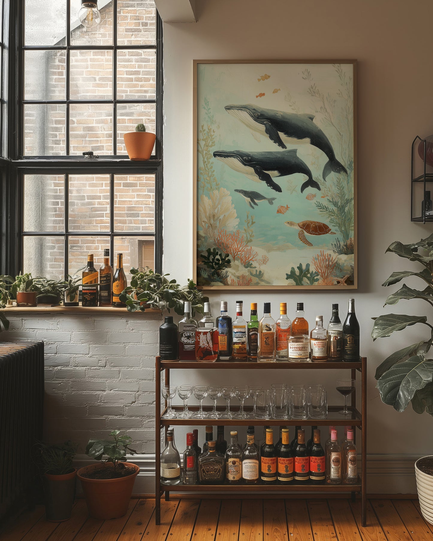 Ocean Giants Dance Through Coral