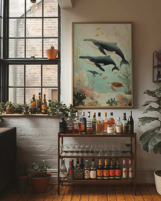 Ocean Giants Dance Through Coral