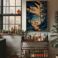 Surfers Chase Golden Hour Tides