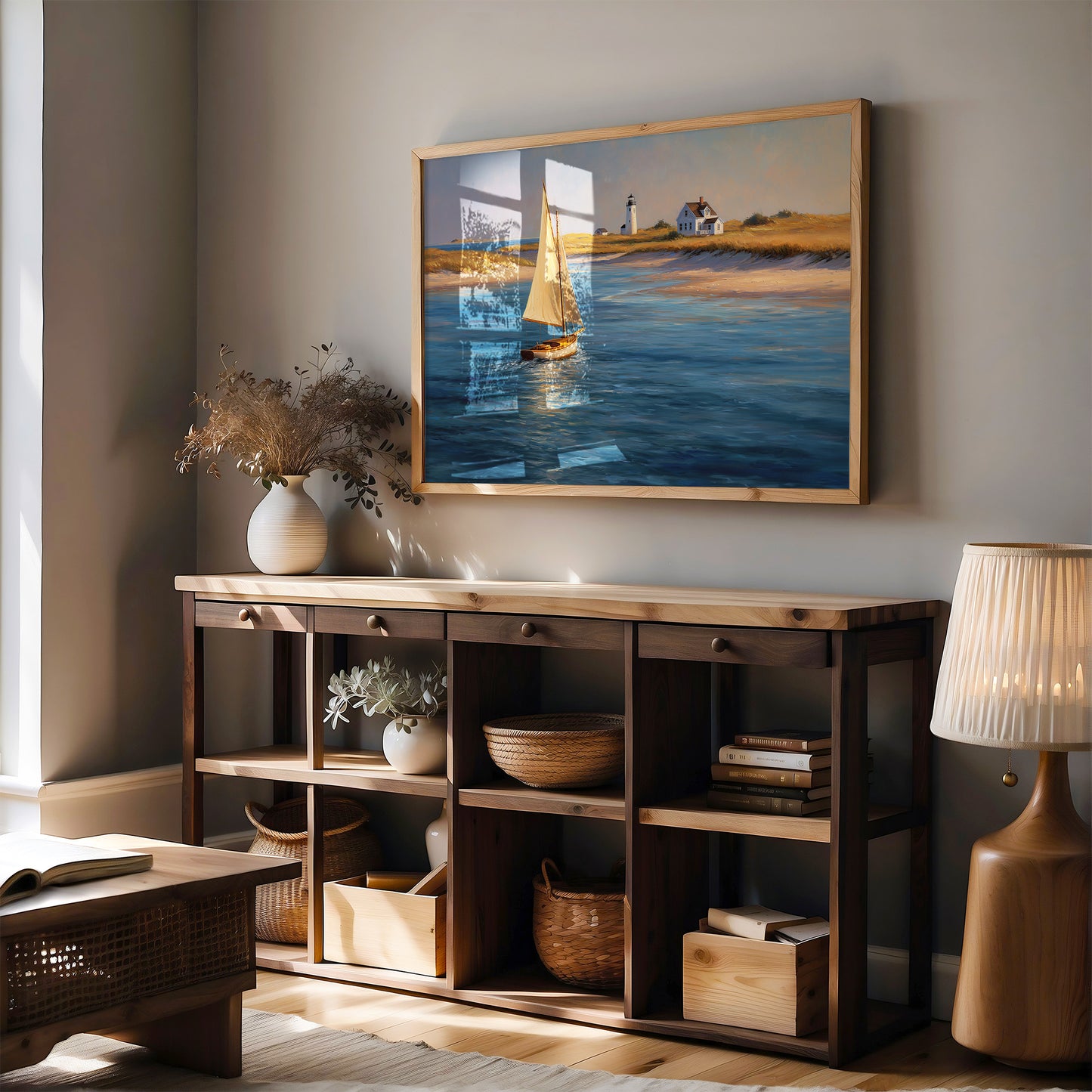 Sailing Home To Lighthouse Bay