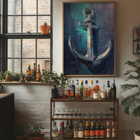 Teal Depths Hold Steady Resolve