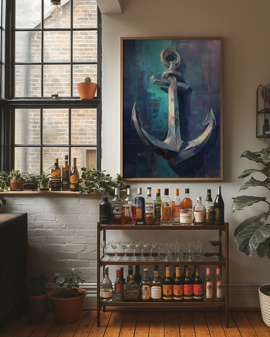 Teal Depths Hold Steady Resolve