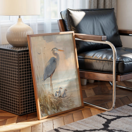 Shoreline Guardian Watches Dawn Break