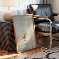 Solitary Songbird On Muted Horizon