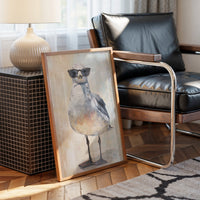 Coastal Cool Meets Avian Attitude