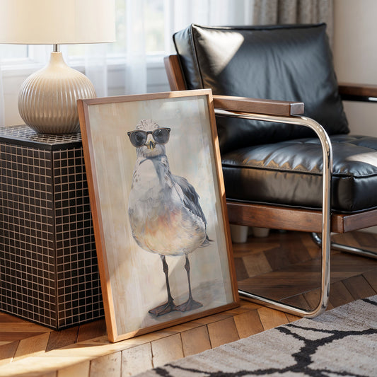 Coastal Cool Meets Avian Attitude