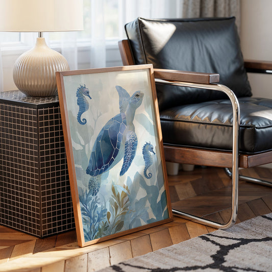 Azure Depths Harbor Ancient Companions