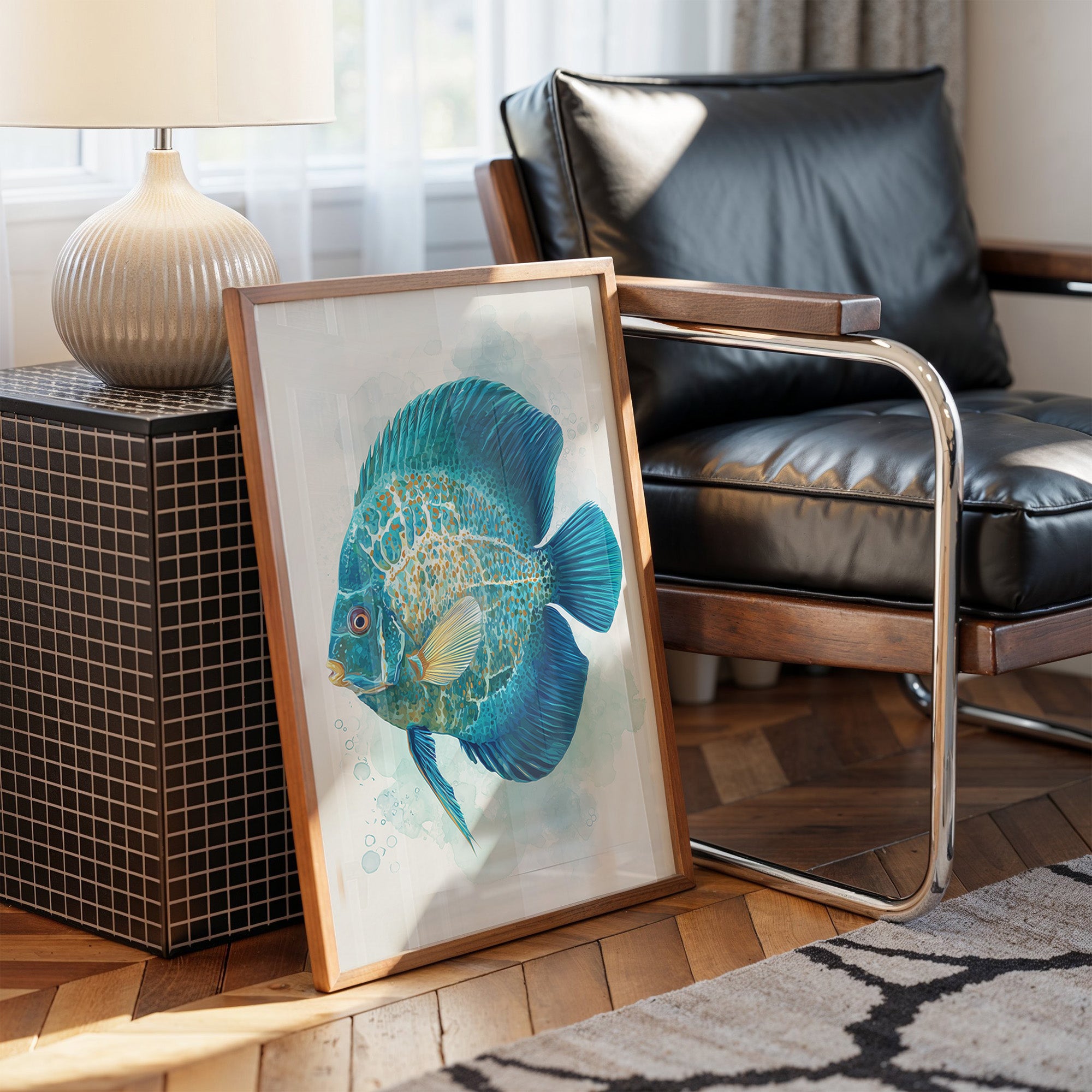 Sapphire Discus Whispers Secrets