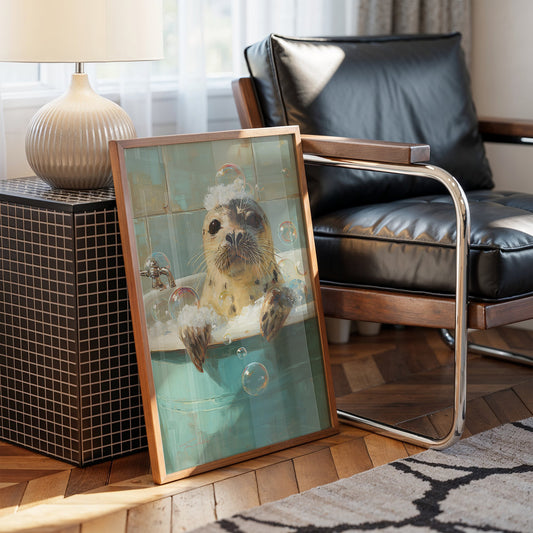 Bubbly Bliss In Teal Waters