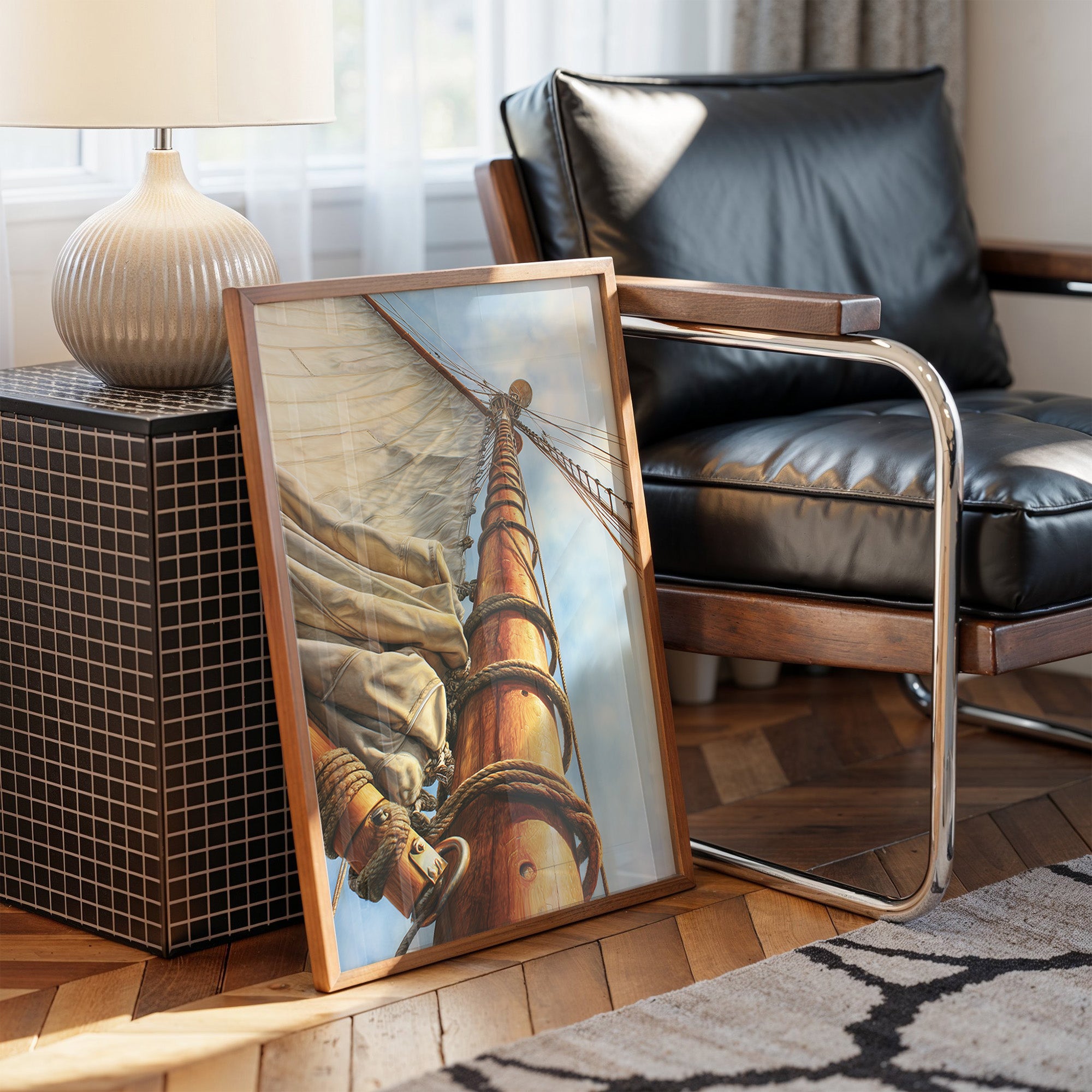 Skyward Journey Through Nautical Heritage