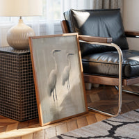 Ethereal Sentinels In Morning Mist