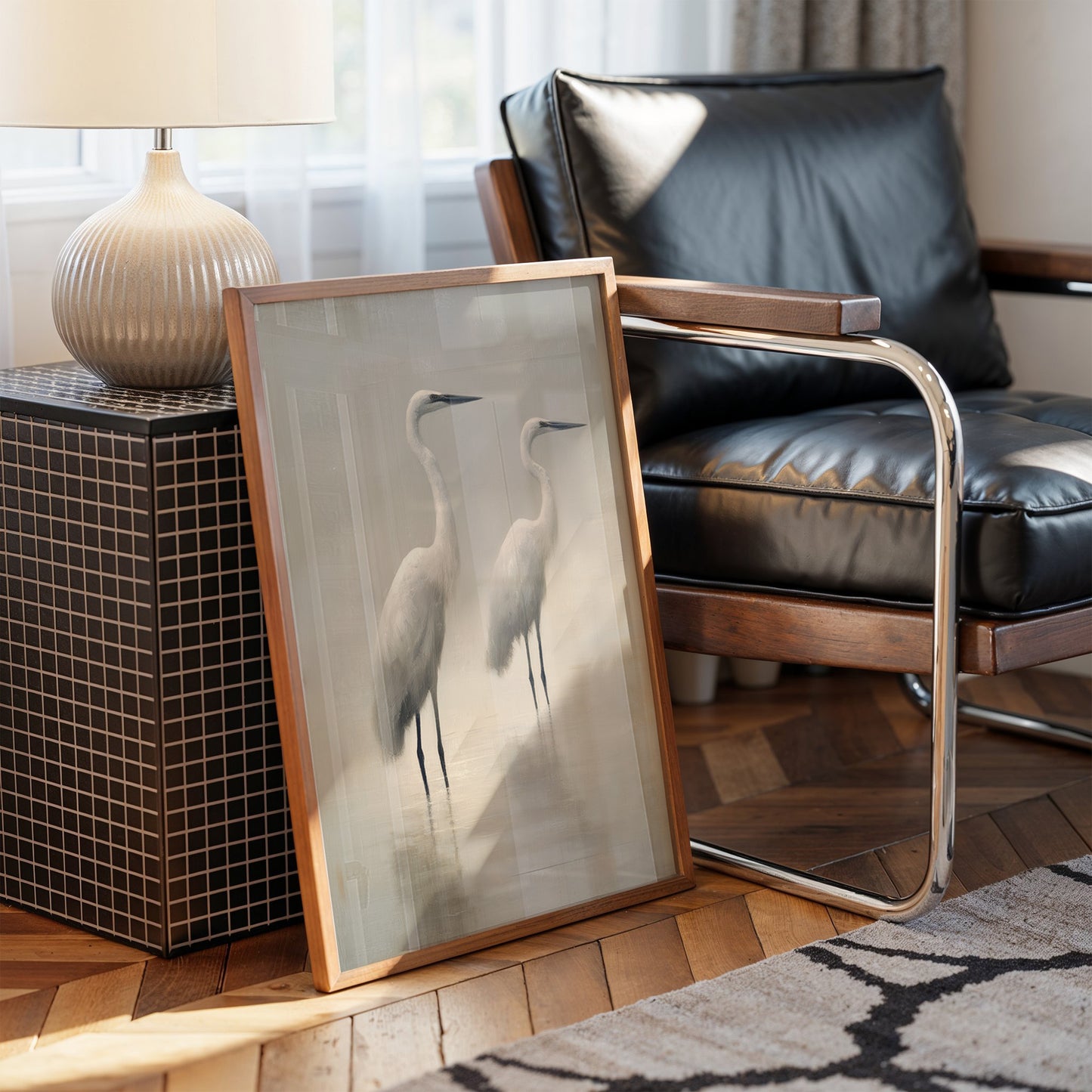 Ethereal Sentinels In Morning Mist