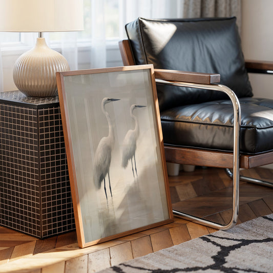 Ethereal Sentinels In Morning Mist