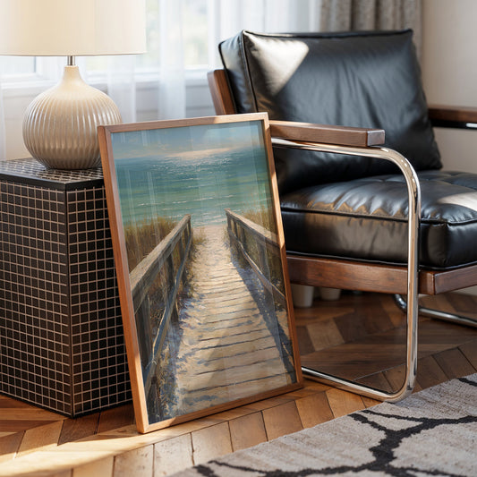 Shoreline Passage Beckons Horizon