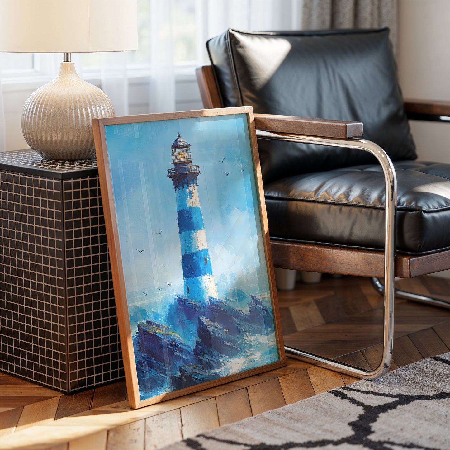 Azure Guardian Stands Resolute