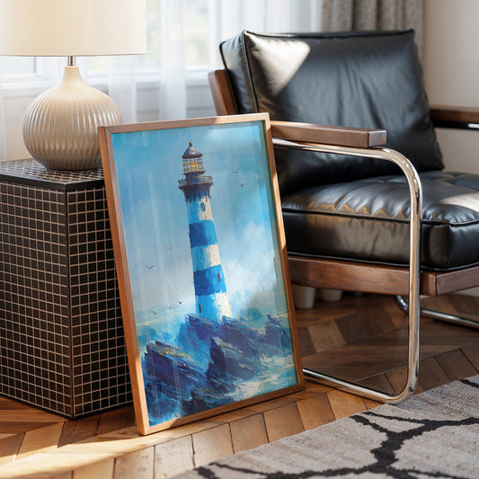 Azure Guardian Stands Resolute