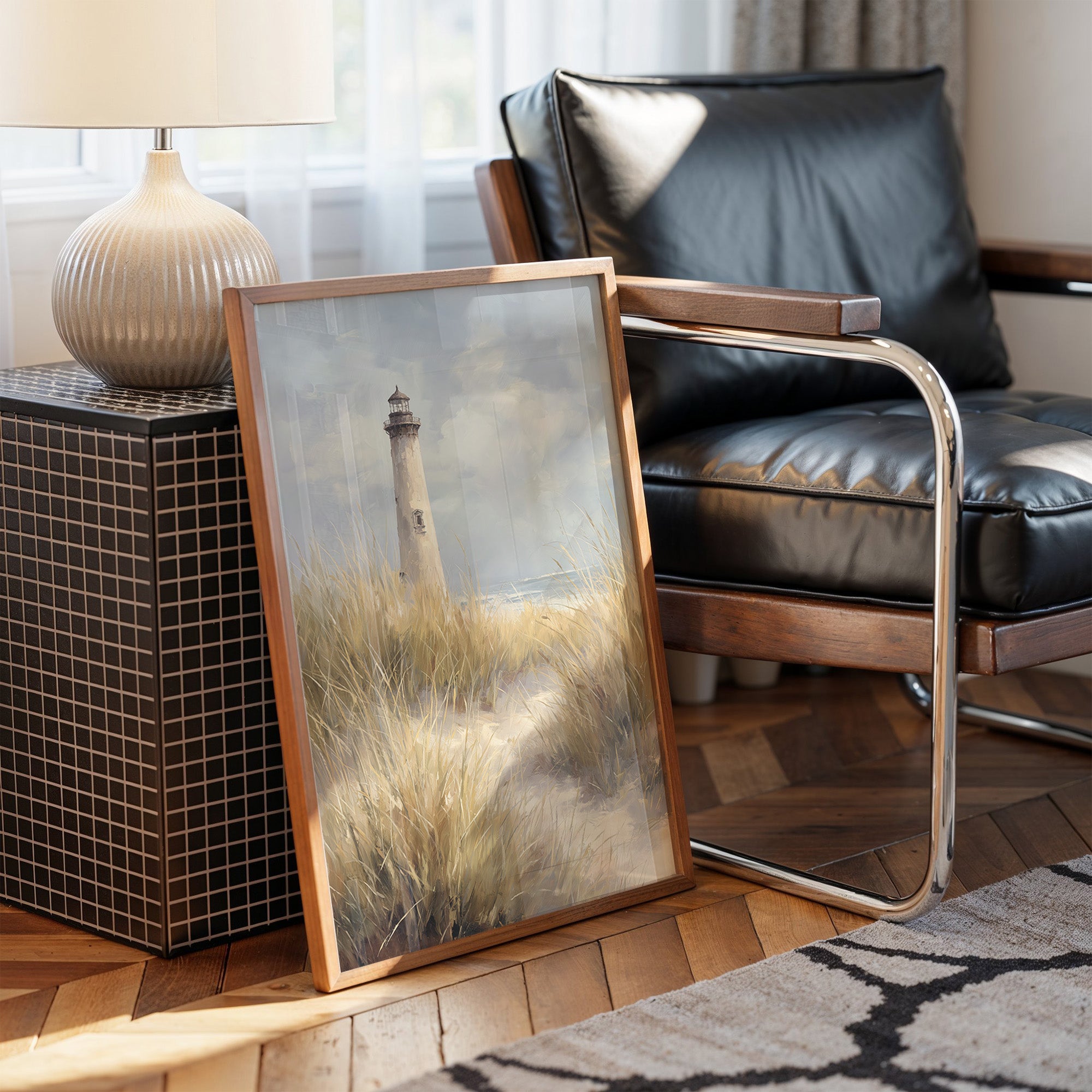 Sentinel Among Golden Dunes