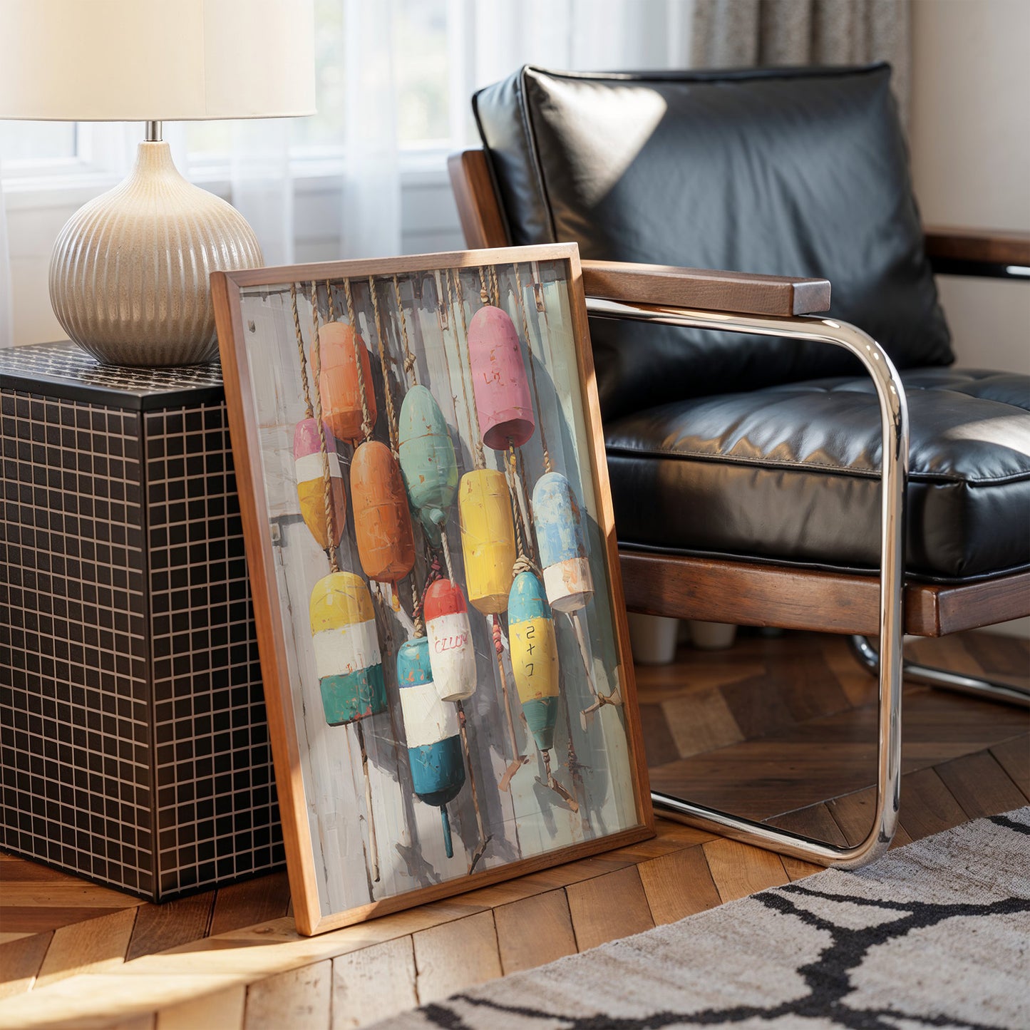 Harbor Buoys Whisper Coastal Secrets