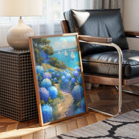 Hydrangea Path to Coastal Serenity