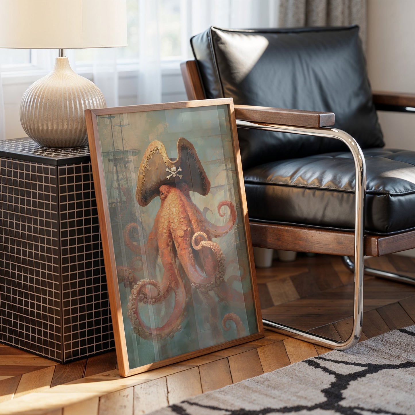 Tentacled Captain of Phantom Seas