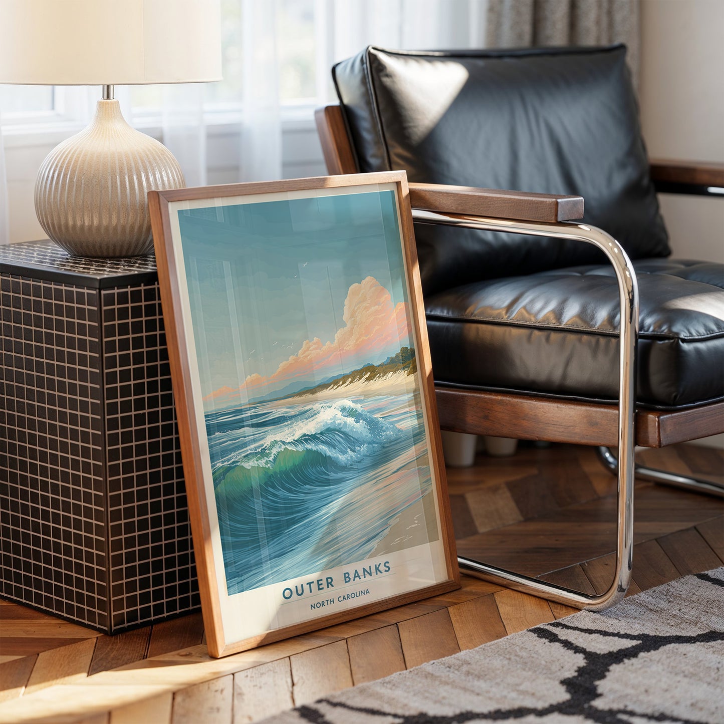 Coastal Whispers Catch Golden Hour