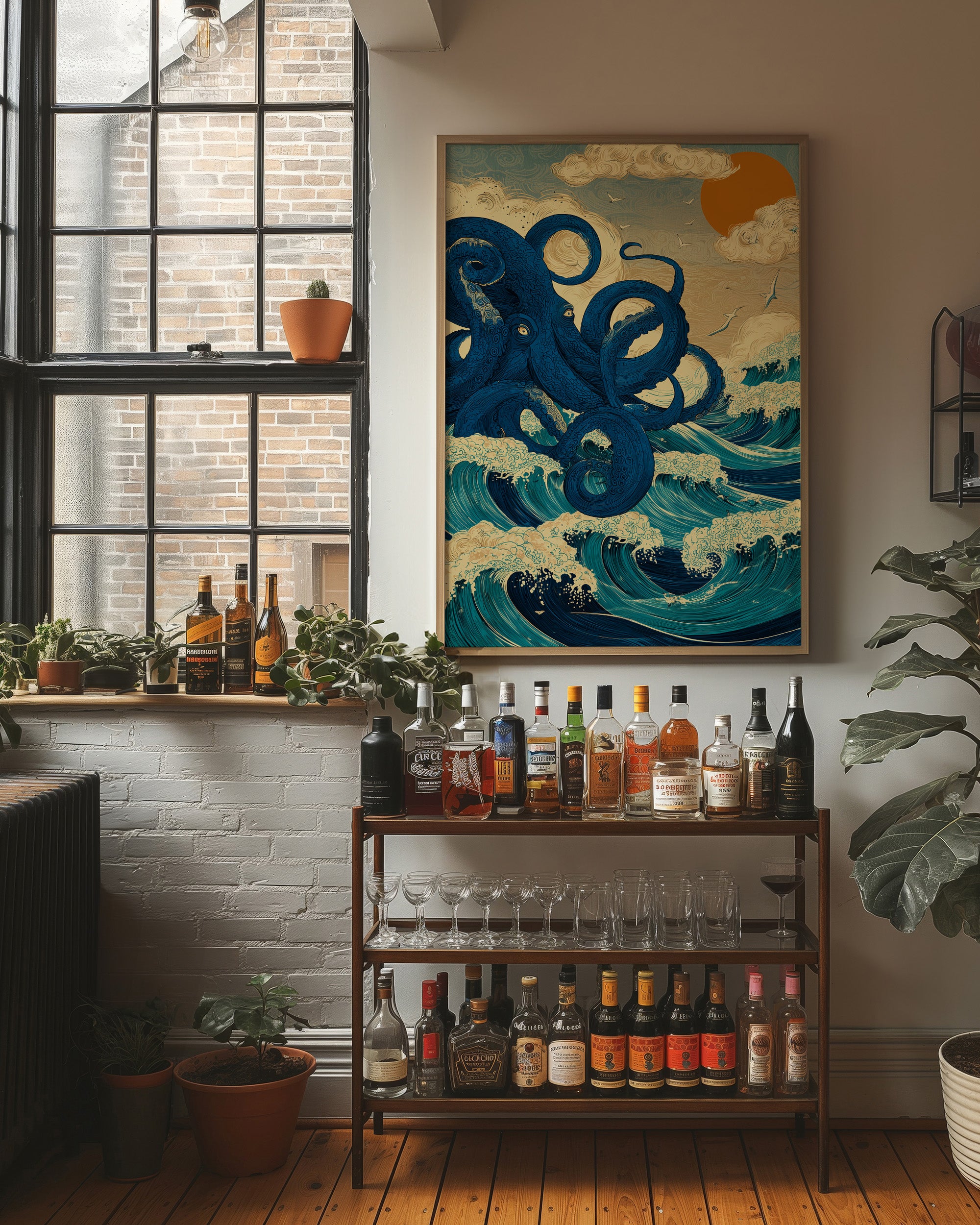 Tentacles Embrace Tidal Symphony