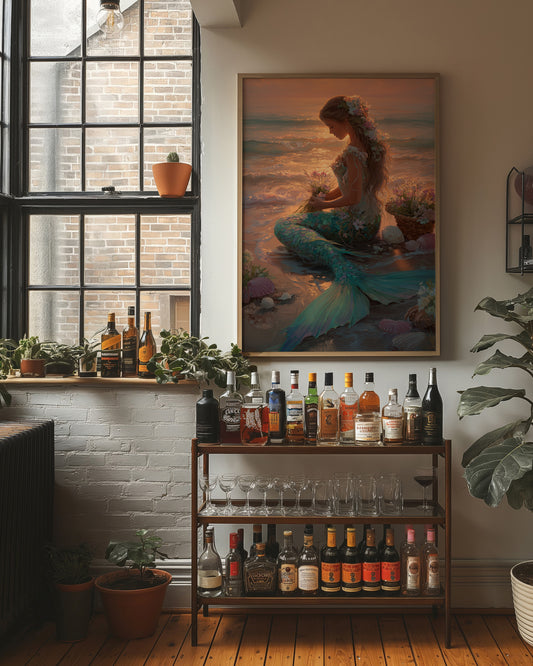 Shoreline Whispers At Golden Hour