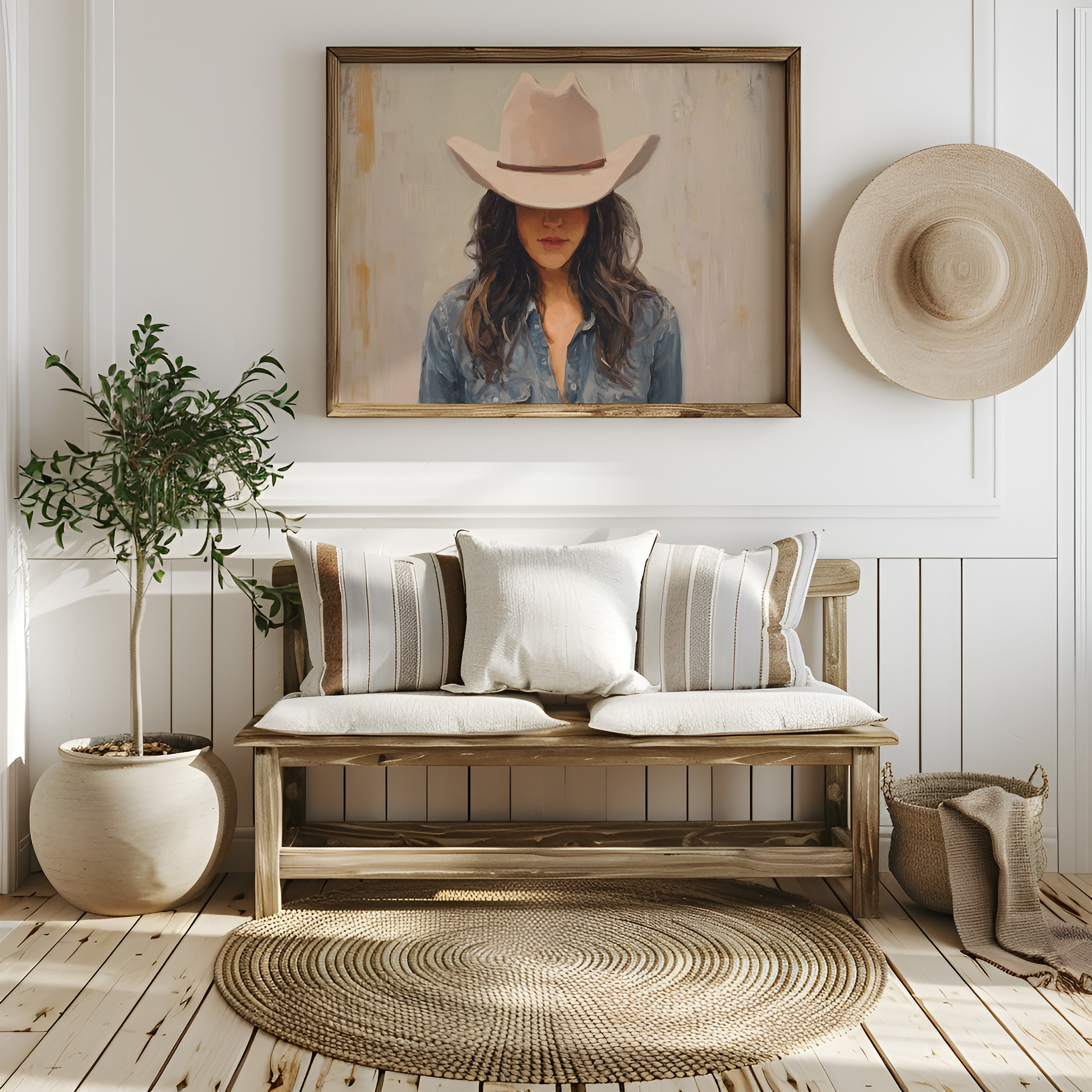 Western Elegance in Muted Light