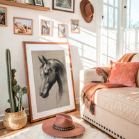 Noble Silence: Equine Elegance