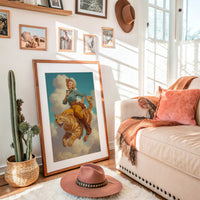 Feline Rodeo: Whiskers in the Sky