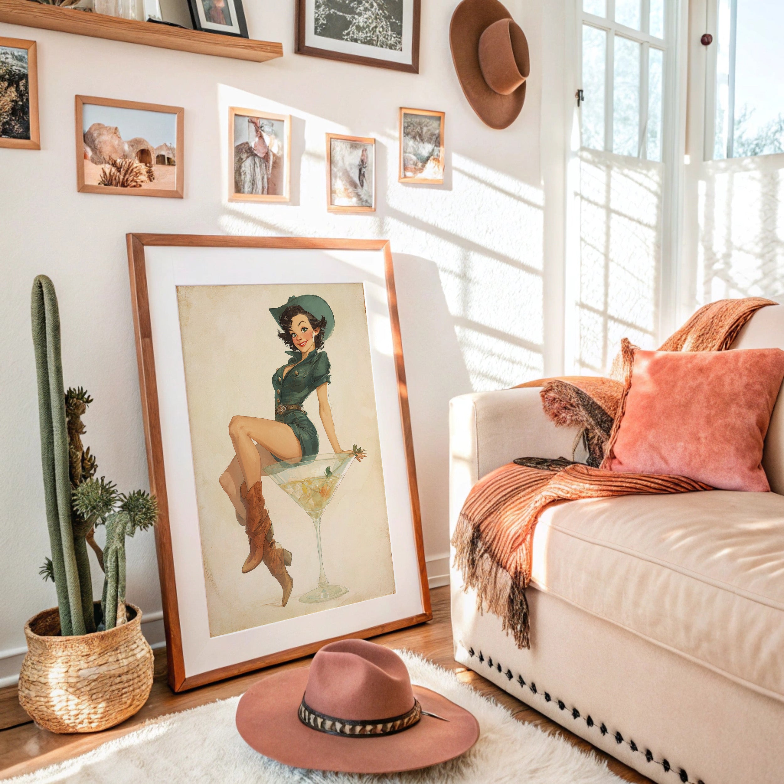 Emerald Cocktail: Western Charm