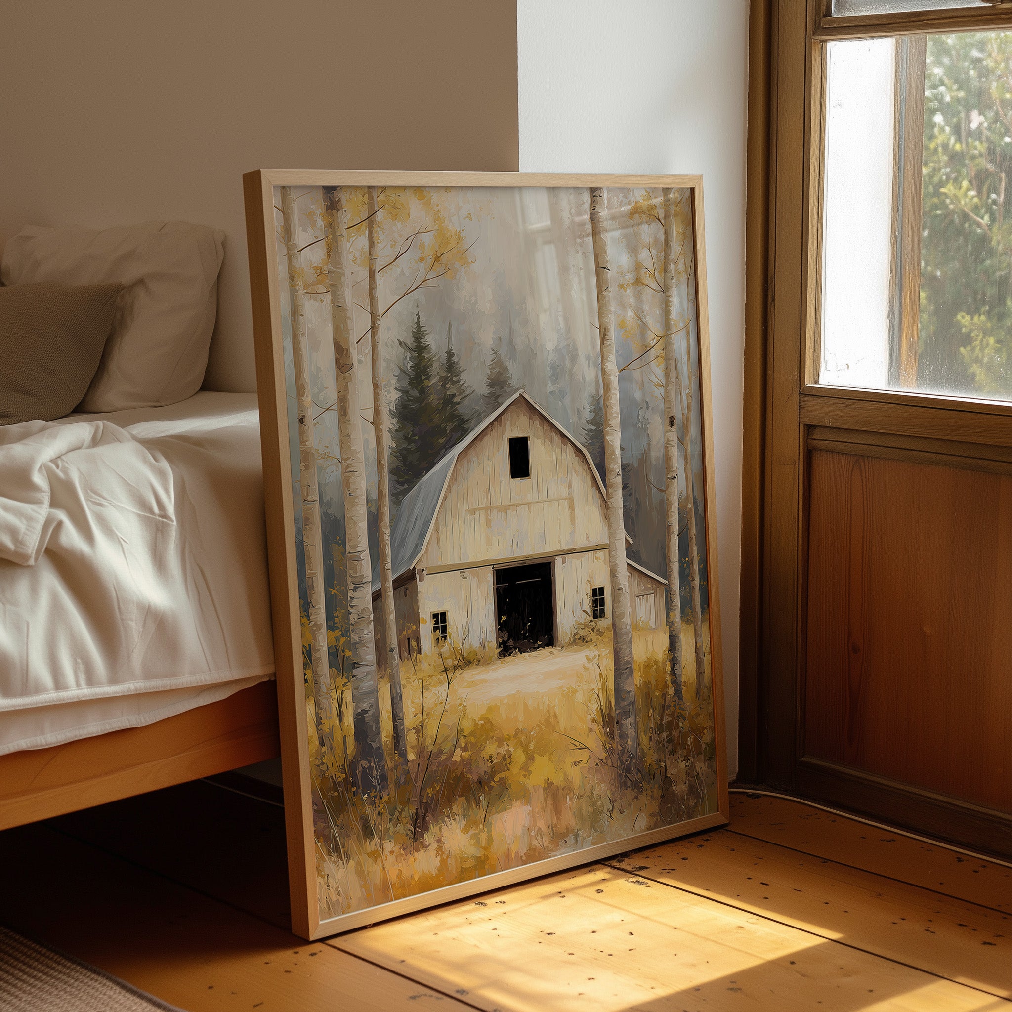 Aspen Sentinels Guard Forgotten Barn