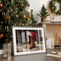 Rustic Holiday: Cowboy Boots Meet Christmas Spirit