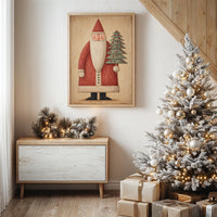 Whimsical Santa of Yuletide Traditions