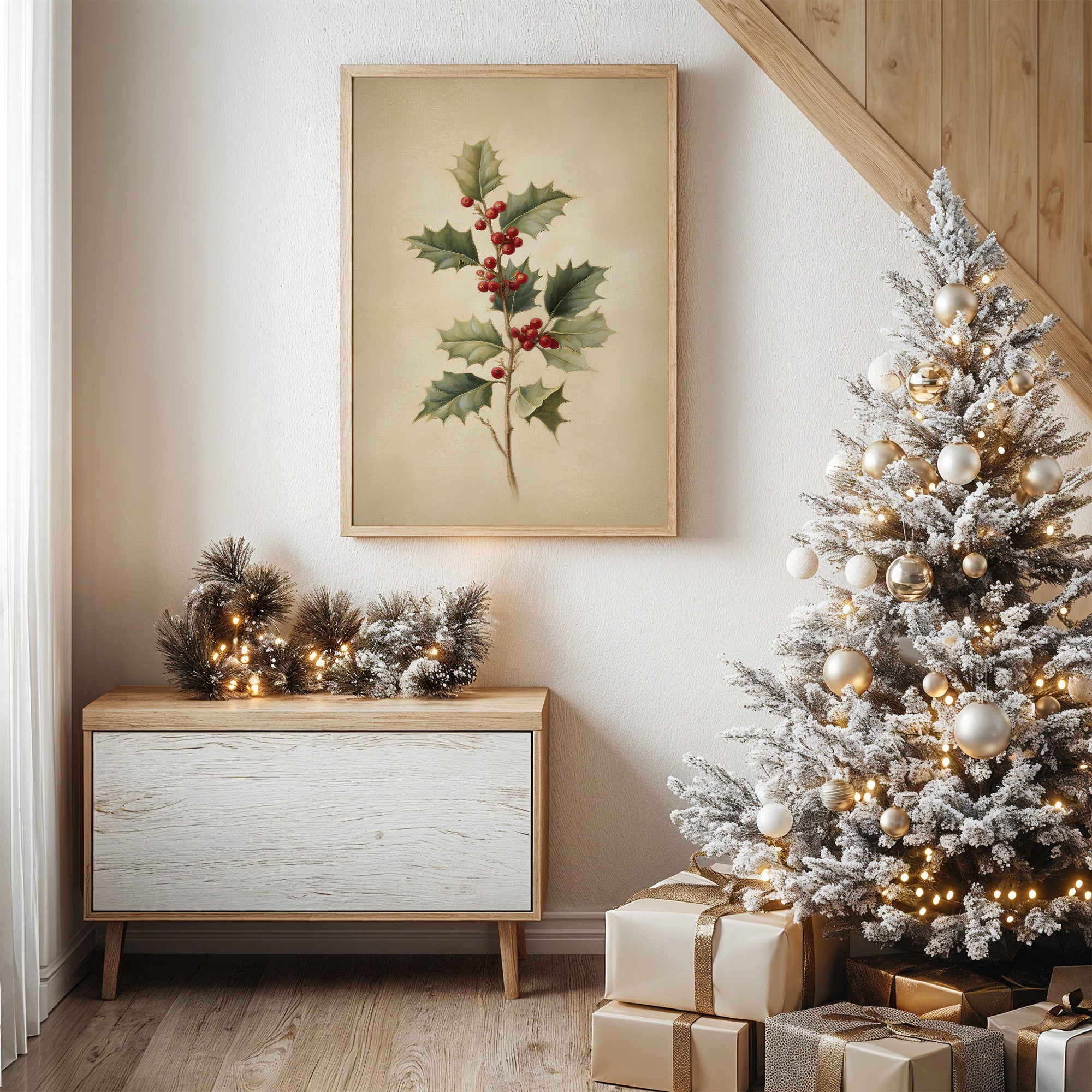 Winter's Botanical Elegance
