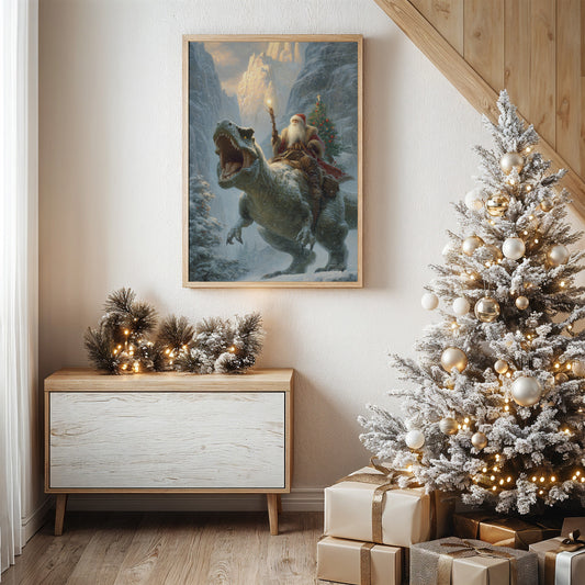 Prehistoric Sleigh: Holiday Delivery Through Time