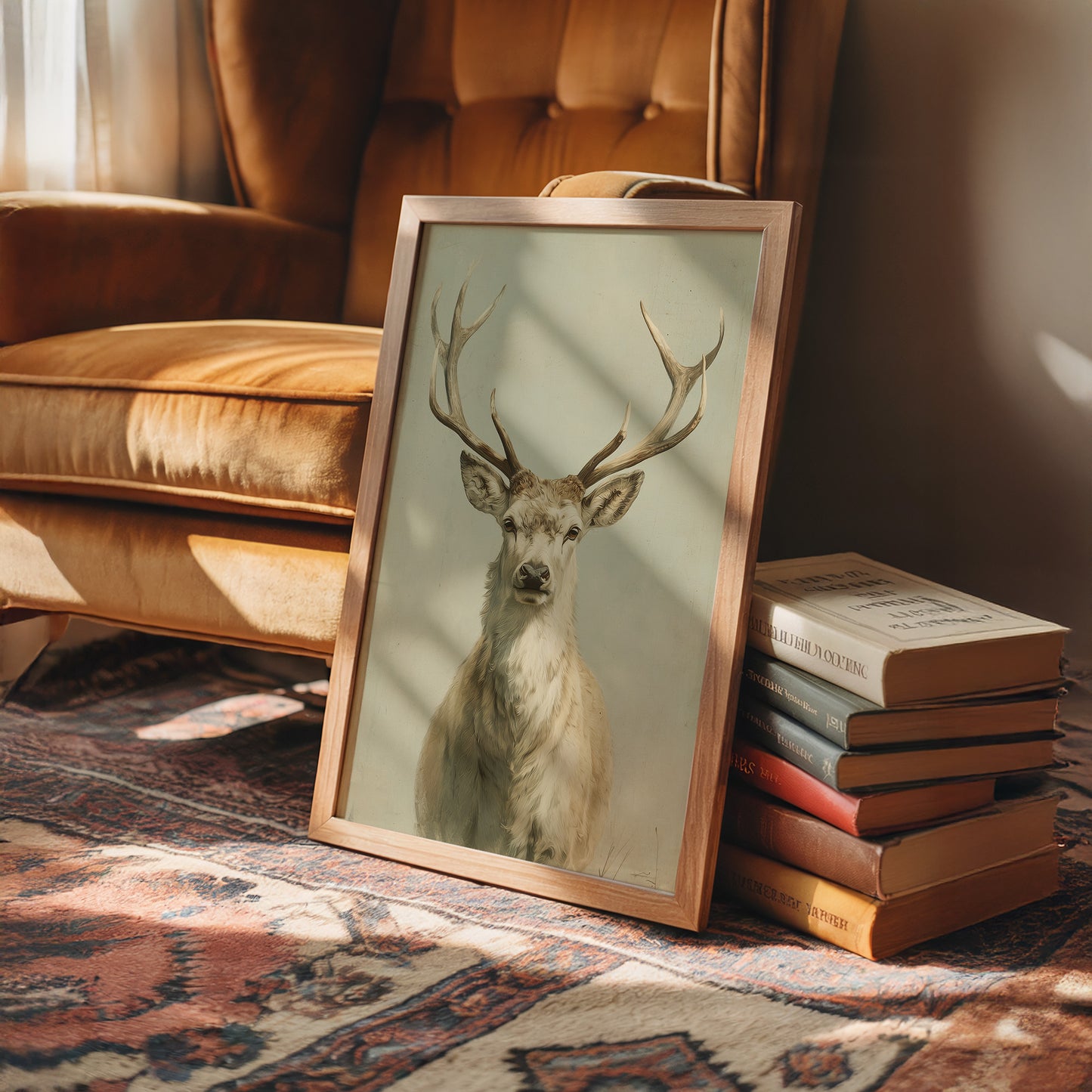 Majestic Stag: Portrait of Wilderness