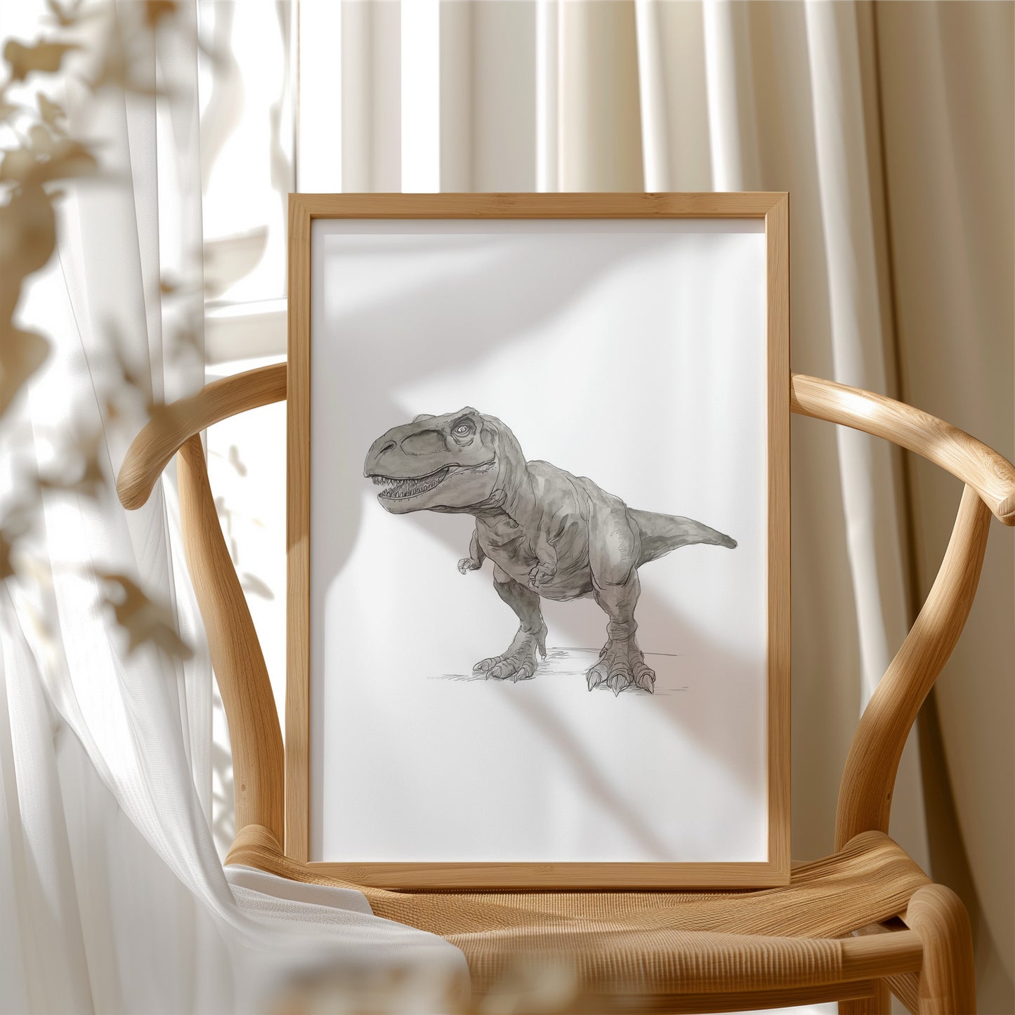Primeval Predator in Monochrome
