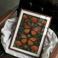 Monarchs in Midnight Garden